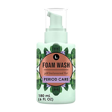 L. Fragrance Free Period Care Foaming Wash, pH Balanced, Free from Fragrances, Sulfates
