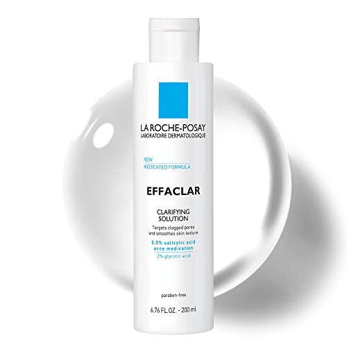 La Roche-Posay Effaclar Clarifying Solution Acne Toner with Salicylic Acid La Roche-Posay