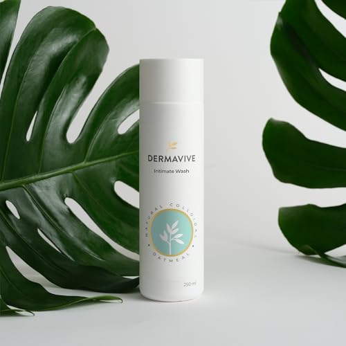 Dermavive Intimate Wash, Gentle Feminine Cleanser for Women, Soap-Free Feminine Hygiene Wash