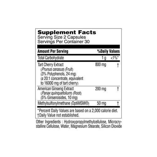 KORESELECT Beet Root & Tart Cherry Capsules 16,000mg Capsules Bundle for Nitric Oxide Supplement Booster for Blood Circulation, Muscle Recovery, Joint Support, for Men and Women