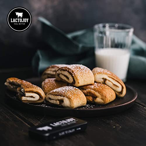 LactoJoy Lactase Pills I 240 Pieces Refill Package I Powerful Lactase Enzymes for Lactose LactoJoy