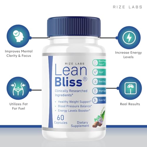 Lean Bliss Weight Loss Pills, Lean Bliss Fat Burning Formula, LeanBliss Advanced Metabolism rize labs