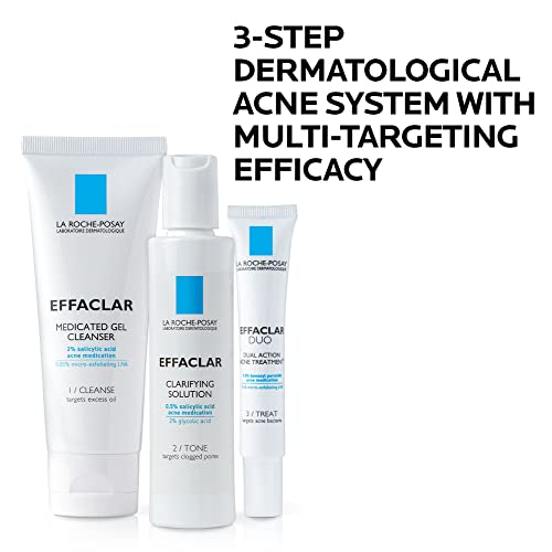 La Roche-Posay Effaclar Dermatological 3 Step Acne Treatment System La Roche-Posay