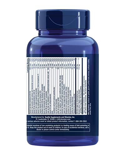 Life Extension Prenatal Advantage Supplement – Comprehensive Prenatal Vitamin for Pregnant Women