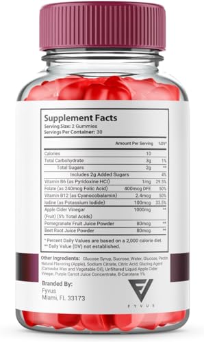 (2 Pack) Total Fit Keto ACV Gummies Advanced Weight Loss, Total Keto ACV Apple Cider Fyvus
