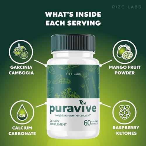 (3 Pack) Puravive Weight Health Pills, Puravive Capsules Reviews Supplement