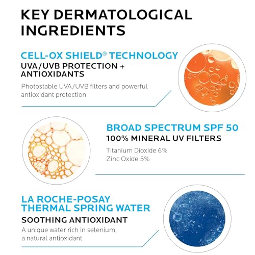 La Roche-Posay Anthelios Mineral Ultra-Light Face Sunscreen SPF 50, Zinc La Roche-Posay