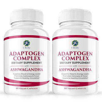 1 Body Adaptogen Complex Supplement with Ashwagandha
