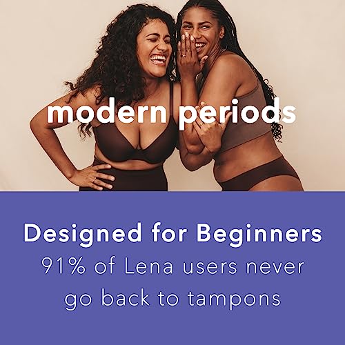 Lena Cup Reusable Menstrual Cup | Purple, Large | Experienced and Advanced Cup Users
