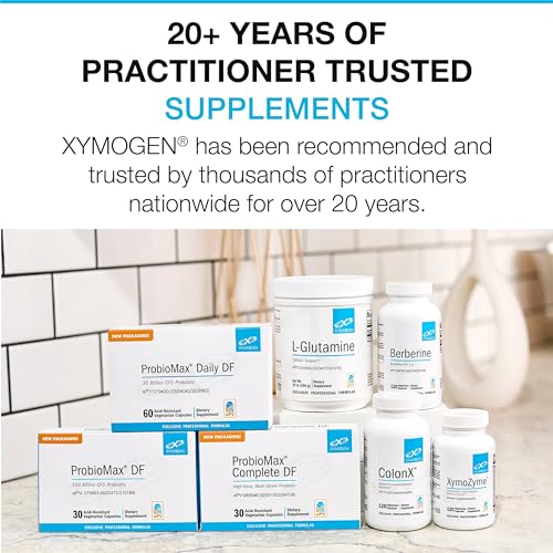 XYMOGEN OptiFiber Lean Fiber Supplement - 100% Natural and Soluble Propolmannan Fiber XYMOGEN
