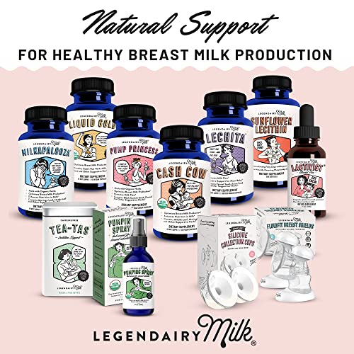 Legendairy Milk Cash Cow Lactation Supplement, Moringa, Alfalfa, and Goat's Rue Legendairy Milk