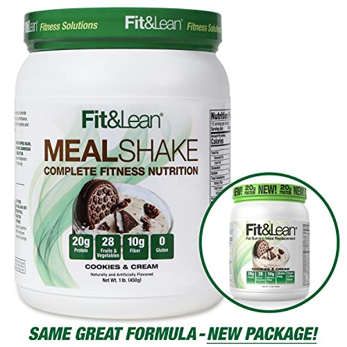 Fit & Lean Meal Shake, Fat Burning Meal Replacement, Meal Replacement with Protein