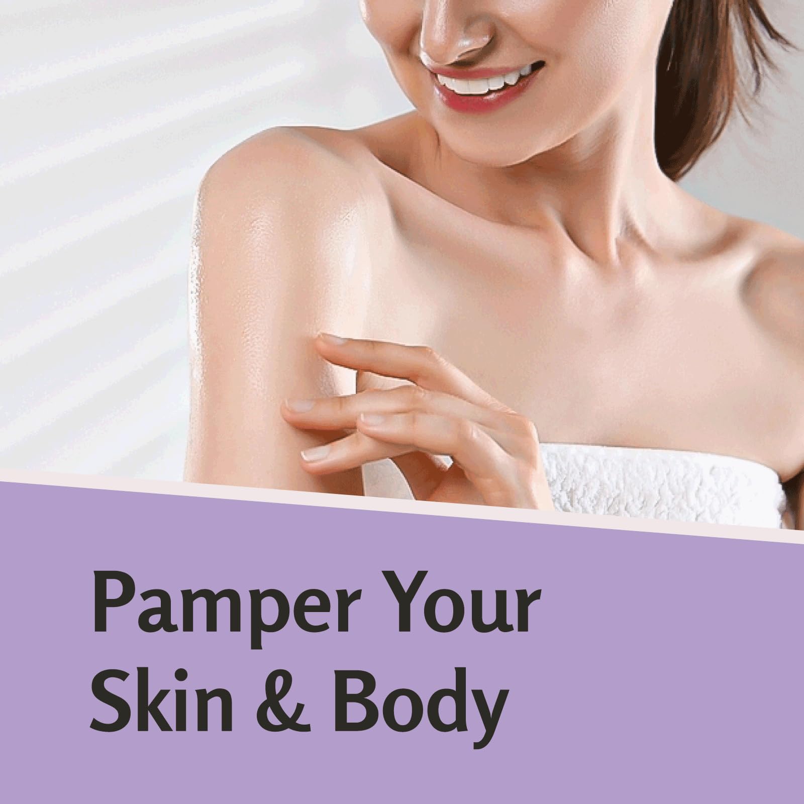 Lavender Massage Oil with Collagen and Stem Cells - Skin Tightening Massage Oil for Mass M3 Naturals