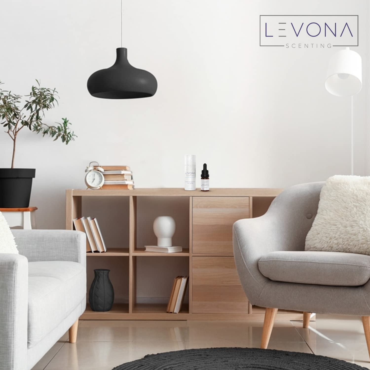 Levona Scent Pure Essential Oils for Diffusers for Home, Hotel & Office - Golden Waterfalls