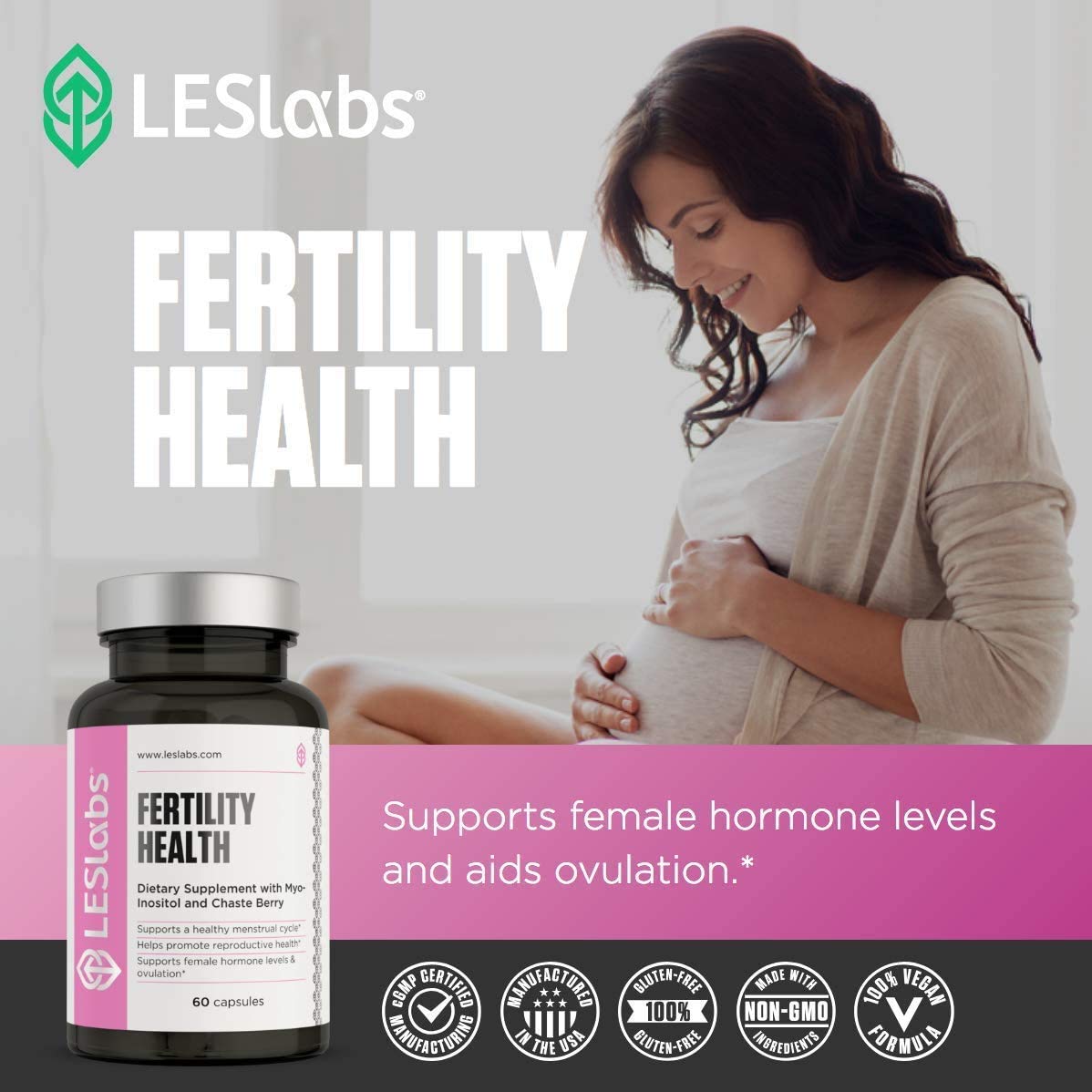 LES Labs Fertility Health – Cycle Regulation, Ovulation & Fertility Support, Hormonal Balance, Ovarian Health