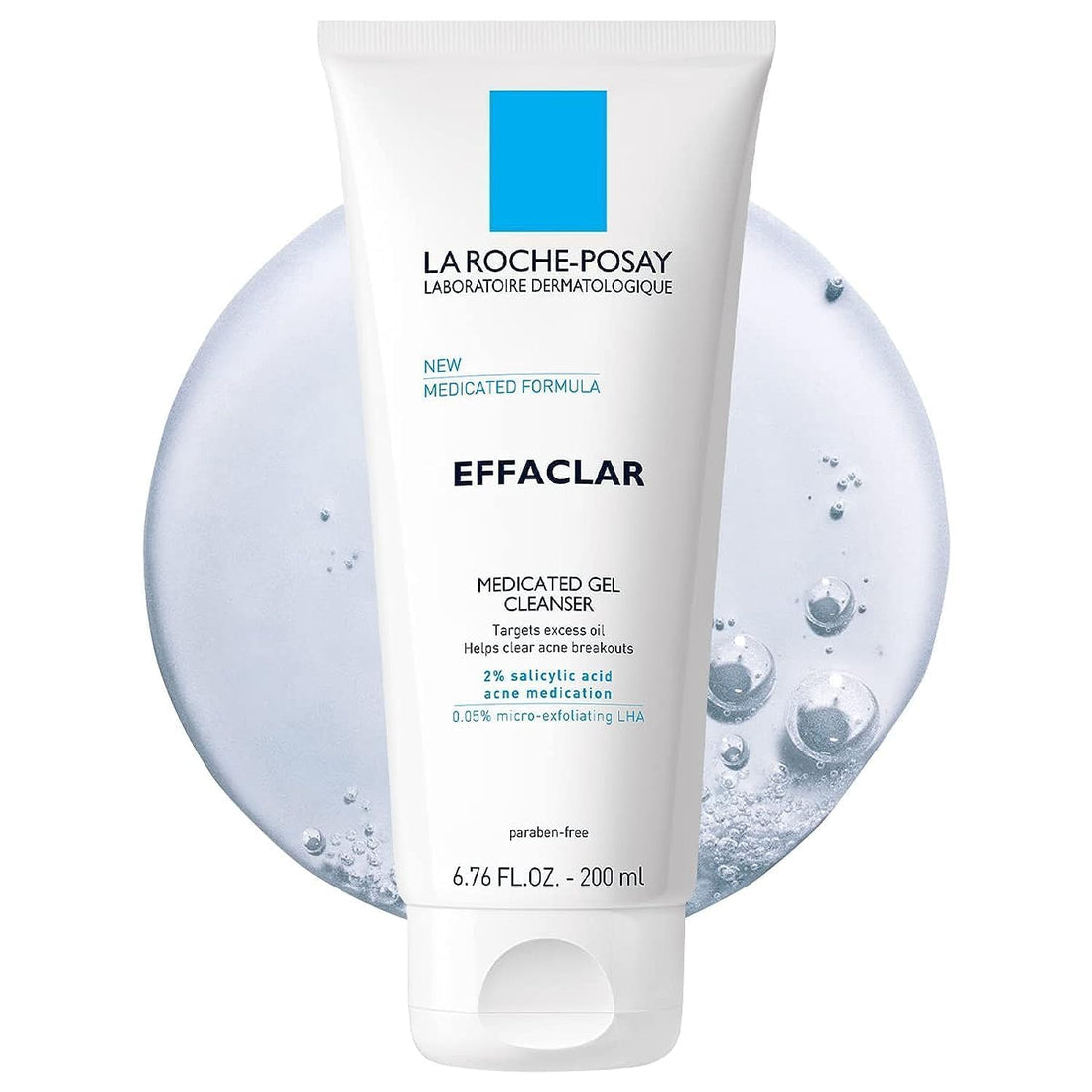 La Roche-Posay Effaclar Medicated Gel Facial Cleanser, Foaming Acne Face La Roche-Posay