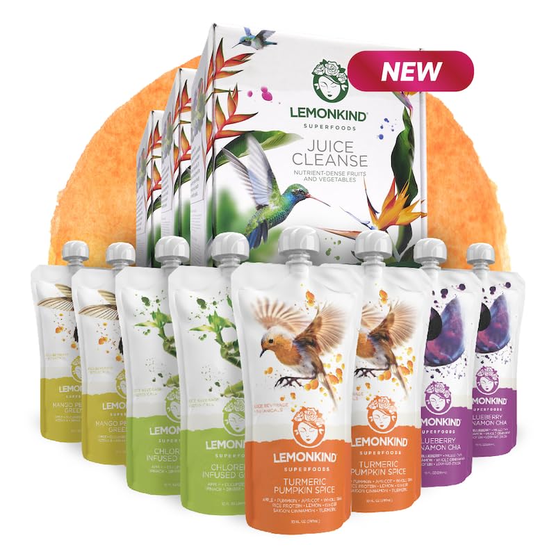 LEMONKIND 3-Day PROTEIN Juice Cleanse – High Protein Detox to Boost