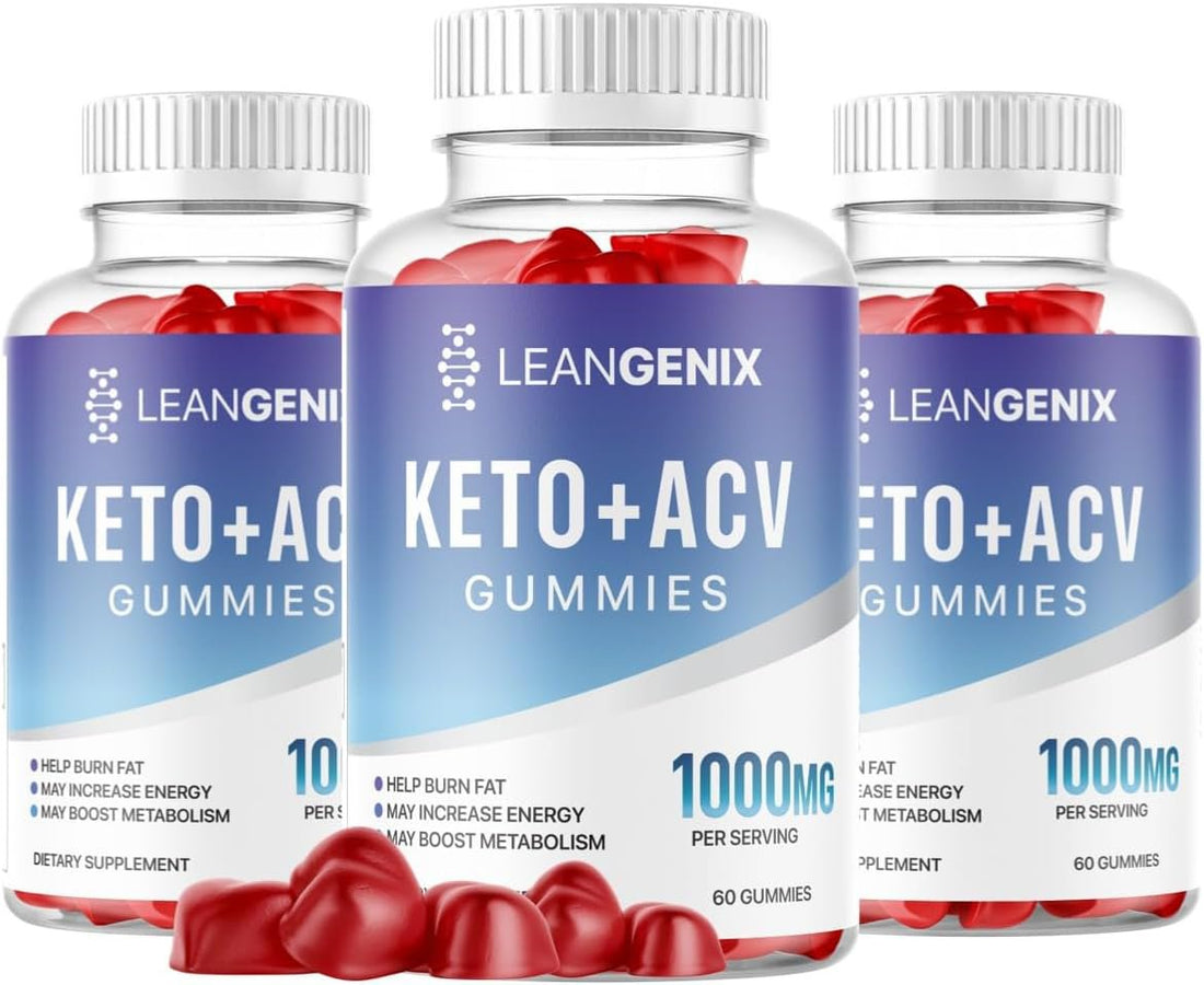 (3 Pack) Leangenix Keto Gummies - Official Formula - Lean Genix Keto
