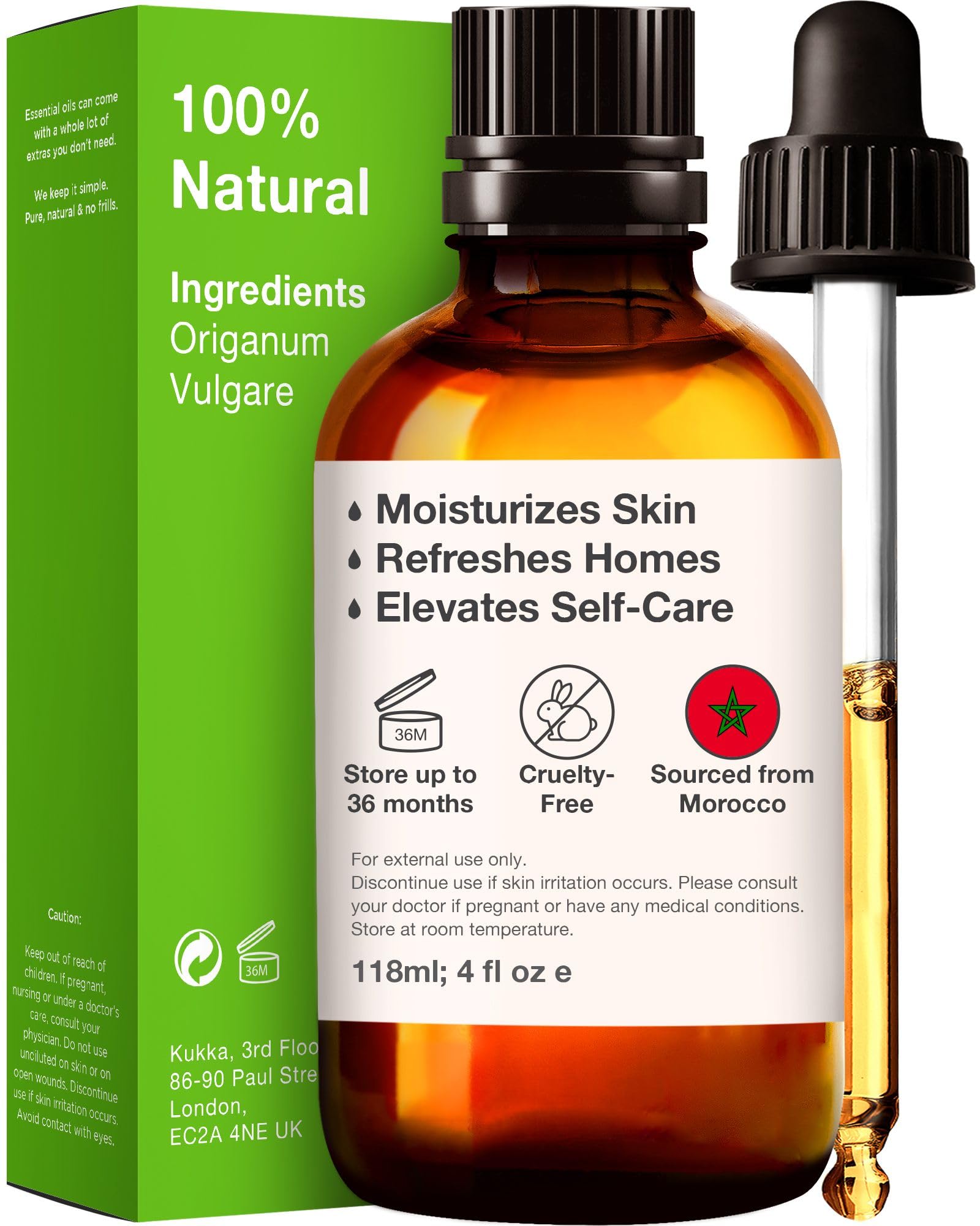 KUKKA Oregano Oils - Natural Oils (4 fl oz) KUKKA essential oils