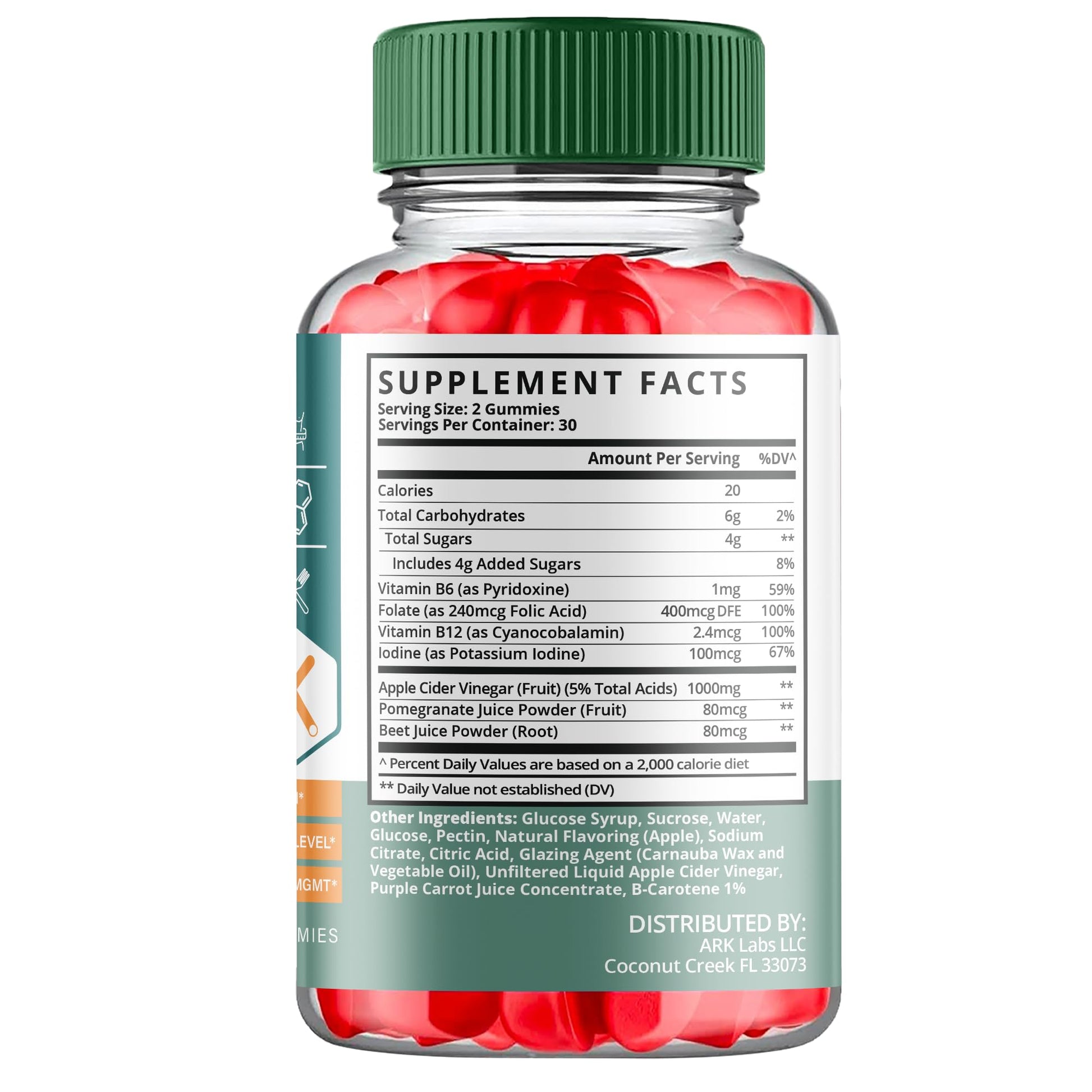 (5 Pack) Clear Factor Gummies, Clear Factor ACV Gummies, Clear Factor Gummy Ark Labs