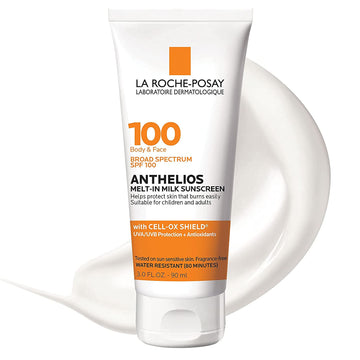 La Roche-Posay Anthelios Melt-in Milk Body & Face Sunscreen Lotion Broad La Roche-Posay