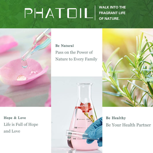 Cypress 3.38fl.oz Essential Oil, PHATOIL Aromatherapy Essential Oils for Diffuser, Humidifier