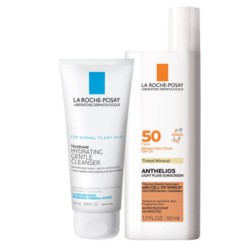 La Roche-Posay Anthelios Tinted SPF 50 Sunscreen & Toleriane Gentle La Roche-Posay