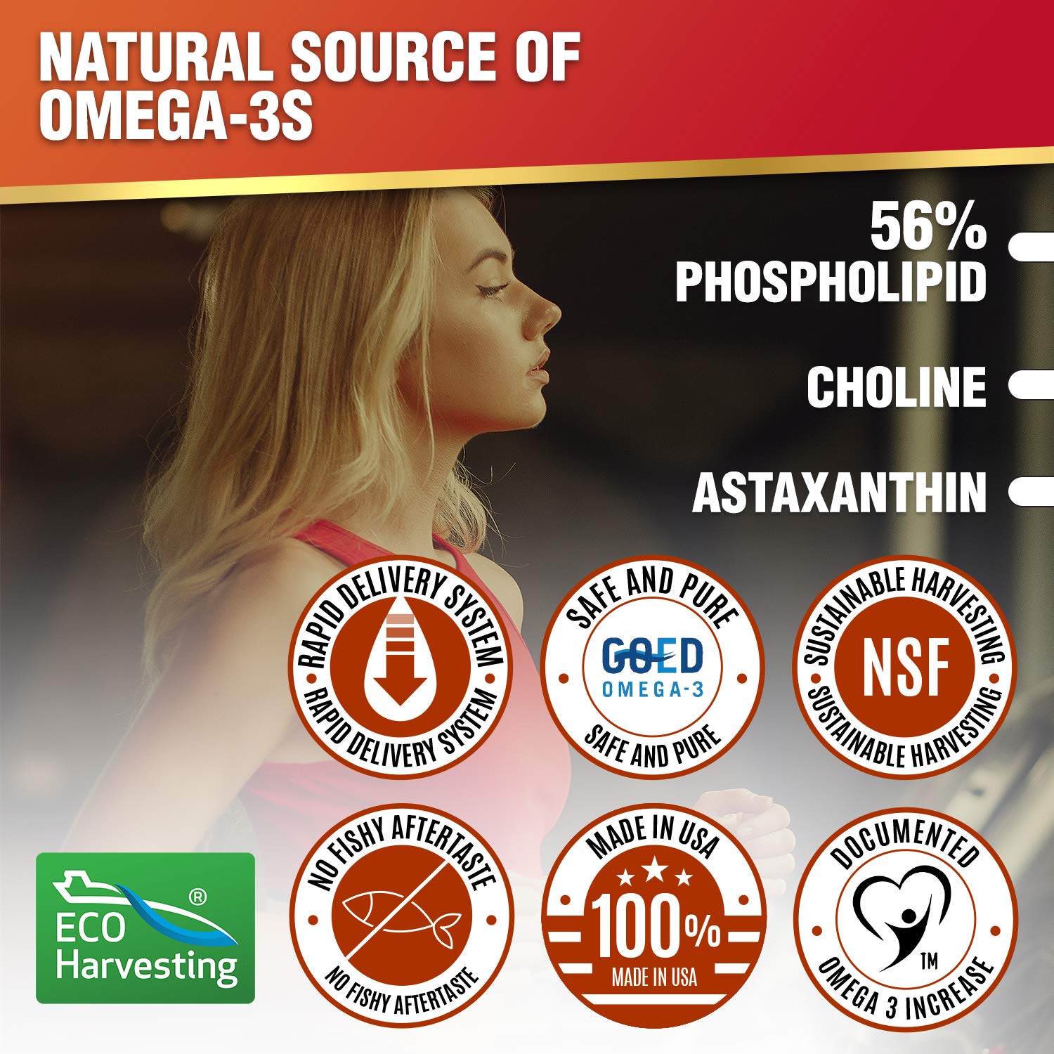 LABO Nutrition Perfect Krill EX, The Purest Ultra Strength Antarctic Krill Oil, Highest Phosph LABO Nutrition