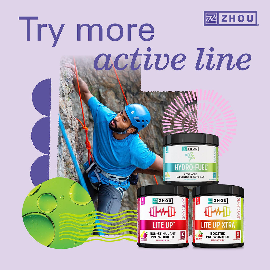 Zhou Nutrition Plant Based Vegan Protein Powder, Best Absorption Digest Score, Complete