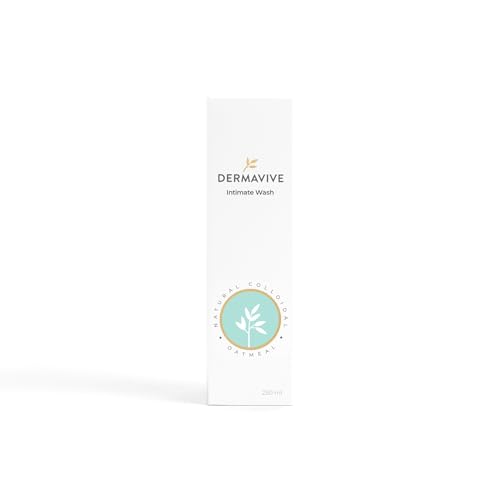 Dermavive Intimate Wash, Gentle Feminine Cleanser for Women, Soap-Free Feminine Hygiene Wash