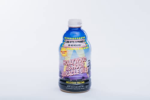 Hollywood Miracle Diet 48-Hour Diet, Natural Drink-Fruit Blend-32 oz