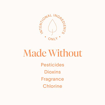 Cora Organic Applicator Tampons | Super Absorbency | 100% Organic Cotton, Unscented