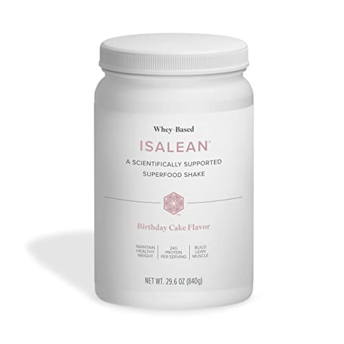 Isagenix IsaLean Shake - Meal Replacement Protein Shake Supports Healthy Weight & Muscle