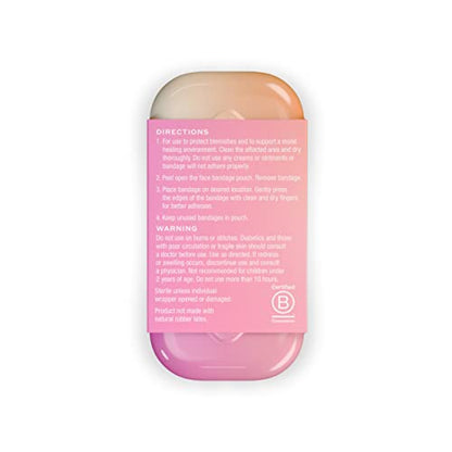 Welly Bandages - Face Savers, Hydrocolloid Acne Blemish Patch, Adhesive, Small Spot Shape