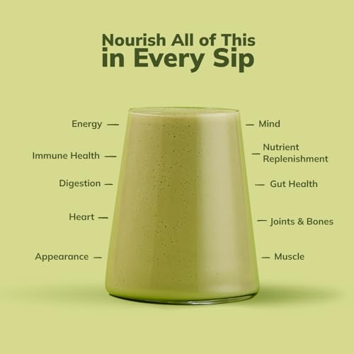 Ka’Chava All-In-One Nutrition Shake Blend, Matcha, 85+ Superfoods, Nutrients & Plant Ka'Chava