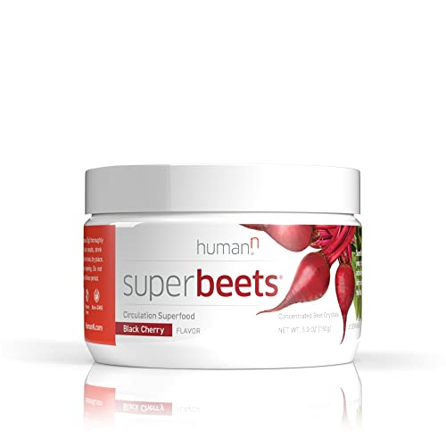 HumanN SuperBeets - Beet Root Powder - Nitric Oxide Boost for Blood Pressure, Circulation 