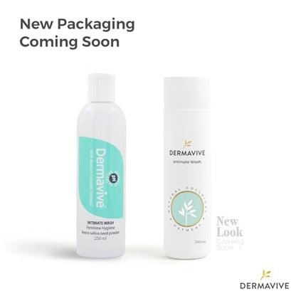 Dermavive Intimate Wash, Gentle Feminine Cleanser for Women, Soap-Free Feminine Hygiene Wash