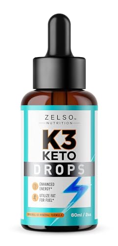 K3 Keto Drops for Weight Loss - Fat Burner & Metabolism Booster | Advanced Keto Carb 