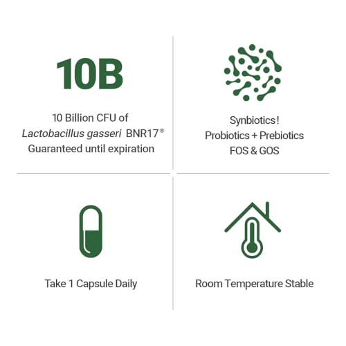 AceBiome BNRThin S30, Lactobacillus Gasseri BNR17, 10 Billion CFU Guaranteed AceBiome