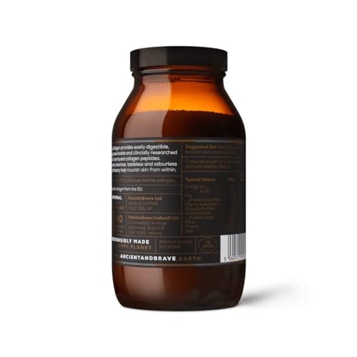 Ancient + Brave True Collagen 200g - Grass-Fed Bovine Collagen Powder - 100% Hydrolysed Collagen Peptides (Type 1) Ancient + Brave