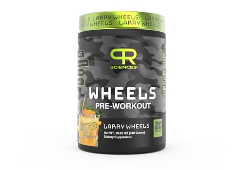 Larry Wheels' Pre Workout - Energy Drink Powder - Pre Workout Powder for Men & Women