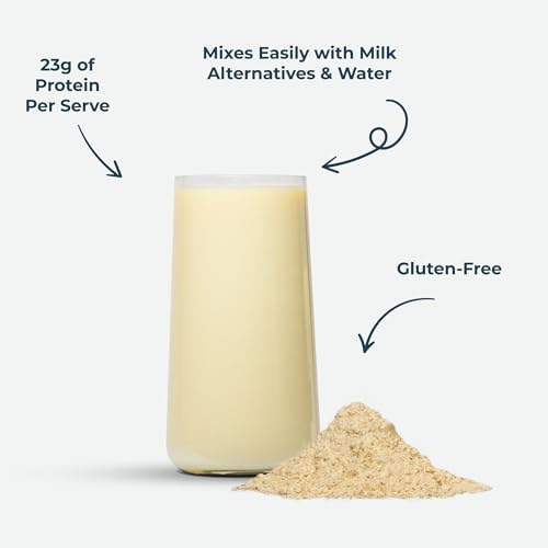 Kinetica Vanilla Flavour Plant Protein 1kg | Blend of Pea and Rice Protein | Vegan Kinetica