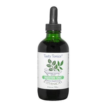 Vitanica Digestion Tonic, Gas and Bloating Relief Supplement, Organic, Improve Digestive