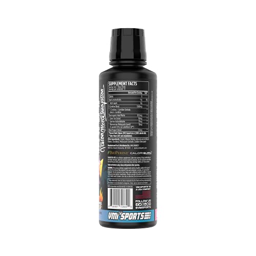 VMI Sports L-Carnitine 1500 Heat Stimulant Free Thermogenic Metabolic Support & Fat Loss VMI Sports