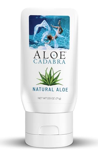 Aloe Cadabra Natural Water Based Personal Lube, Organic Lubricant for Her, Him & Couples, Unscented Aloe Cadabra