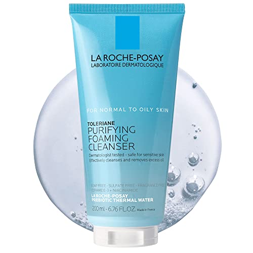 La Roche-Posay Toleriane Purifying Foaming Facial Cleanser, Face Wash La Roche-Posay