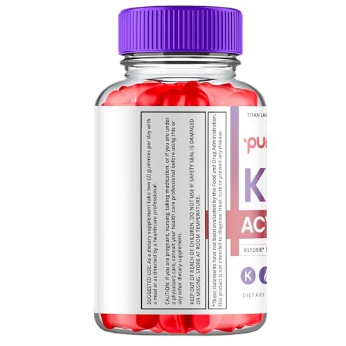 (3 Pack) Pure Slim Keto ACV Gummies, Pure Slim Keto ACV Advanced Weight Loss 1000 MG