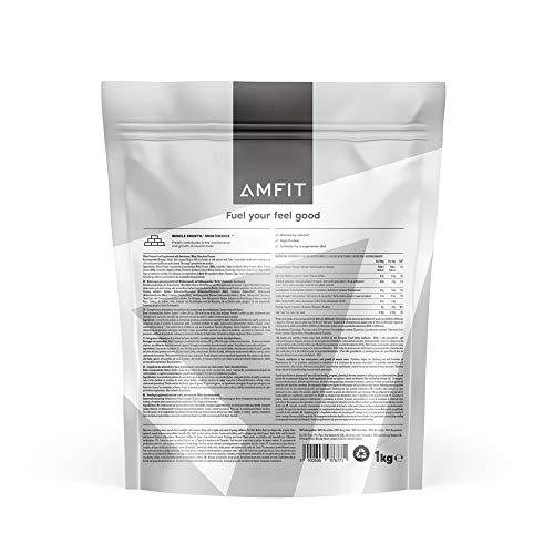 Amazon Brand - Amfit Nutrition Whey Protein Powder, White Chocolate Flavour, 33 Servings, 1 kg Amfit Nutrition