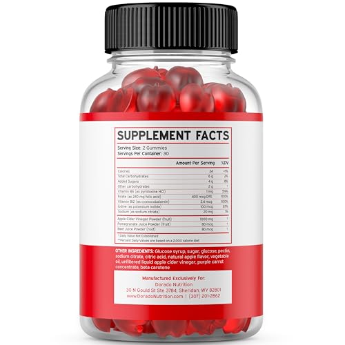 Keto ACV Gummies Advanced Weight Loss (1000mg) ACV Keto Gummies for Weight Loss DORADO NUTRITION